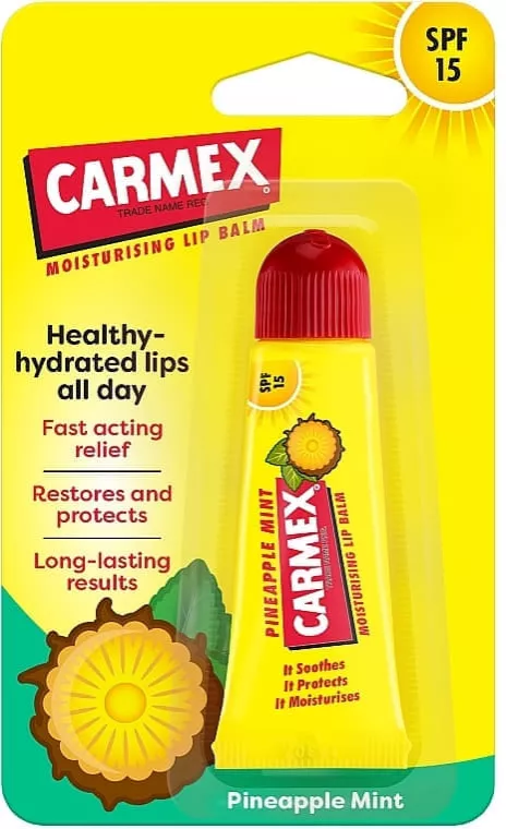 Бальзам Carmex для губ Ананас и мята 10 г туба