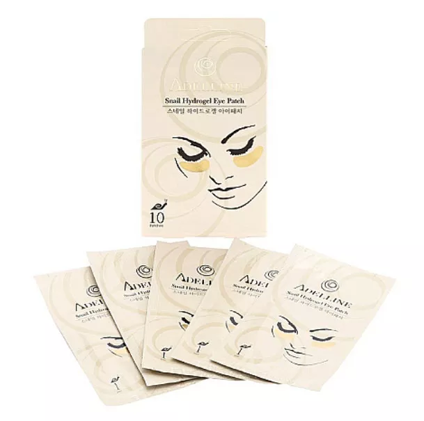 *Adelline Snail Hydrogel Eye Patch Патчи под глаза с лифтинг эффектом 1 пара