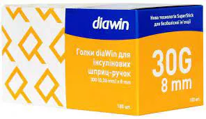 *Игла Diawin для шприц-ручки G30 (0.30*8мм) №1
