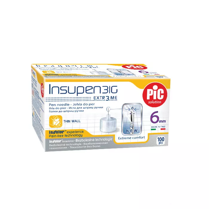 *Иглы для шприц-ручек Insupen 31G 0,25 х 6 мм №1