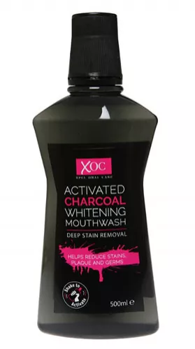 *Xpel Activated Charcoal Уголь активированный Ополоскиватель для рот. полости 500 мл