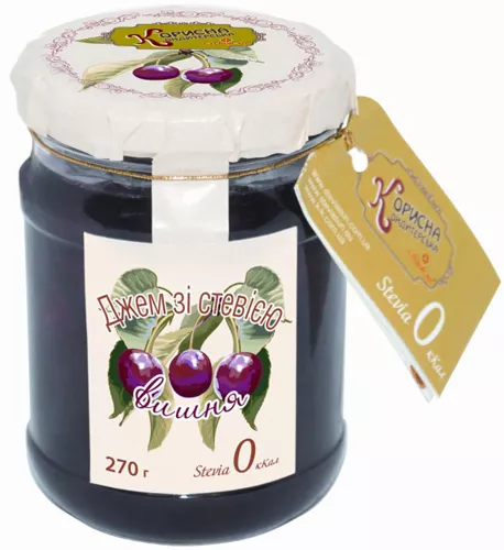 *Джем вишня со стевией 270 г