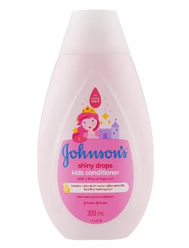 *Johnson's Baby Кондиционер Блестящие локоны 300 мл