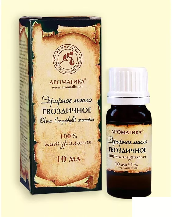 *Масло эфирное Ароматика гвоздичное 10 мл