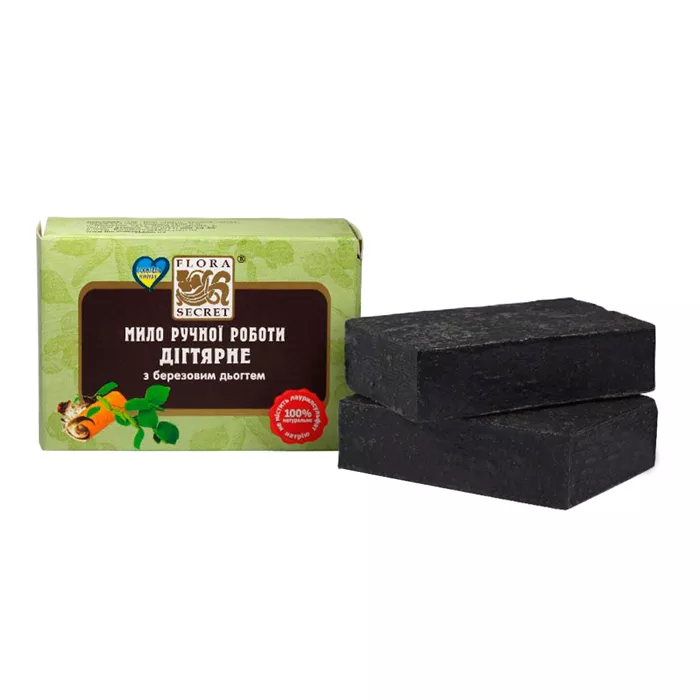 *Мыло Flora Secret Дегтярное 75 г