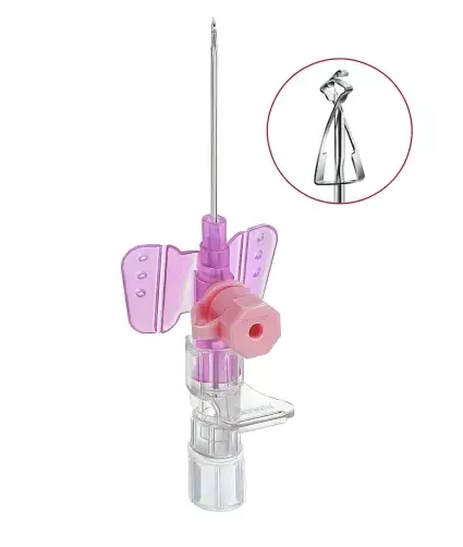 *Катетер в/в Vasofix Safety Pur G20 (1,1 x 33 мм) роз.