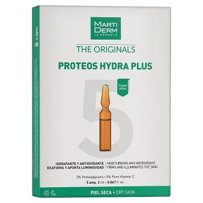 *MartiDerm Originals Proteos Hydra Plus ампулы 5*2мл MA021215