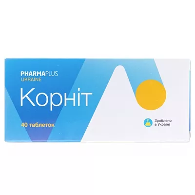 *Корнит табл. 500 мг №40