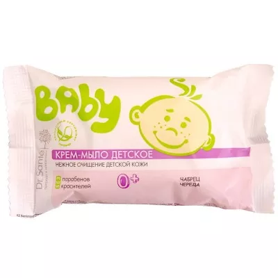 *DR.SANTE Baby мыло детское Чебрец-череда 90г
