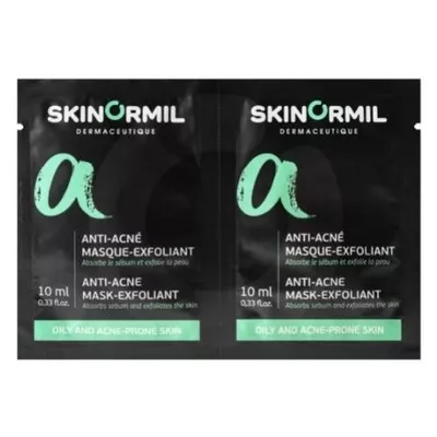 Маска-скраб Skinormil 2 в 1 АнтиАкне 2 шт*10 мл