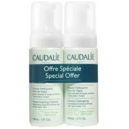 *CAUDALIE набор Vinoclean мус очищающий Fleur de Vigne 2*150мл (2781)