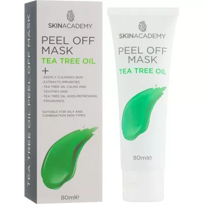 *Skin Academy маска д/лица Peel off Mask Tea Tree 80мл