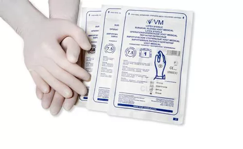 *Перчатки Vogt Medical н/ст. латекс пудр. р. L (пара)