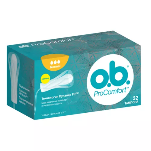 *Тампоны O.b. ProComfort Normal №32