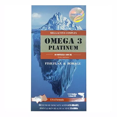 *Омега-3 Платинум капс. 1000мг №60