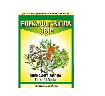 Элекафит-Виола сбор по 75 г в пачке 1 шт.