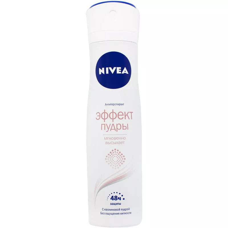 *NIVEA дезодорант спрей жен. Эффект пудры 150мл 82286