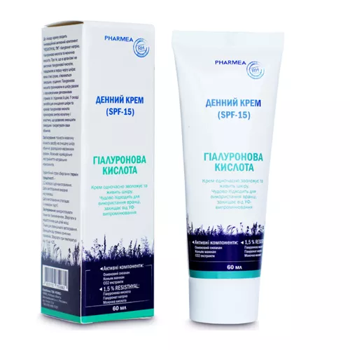 *Крем PHARMEA Гиалуроновая Кислота дневной SPF15 60мл