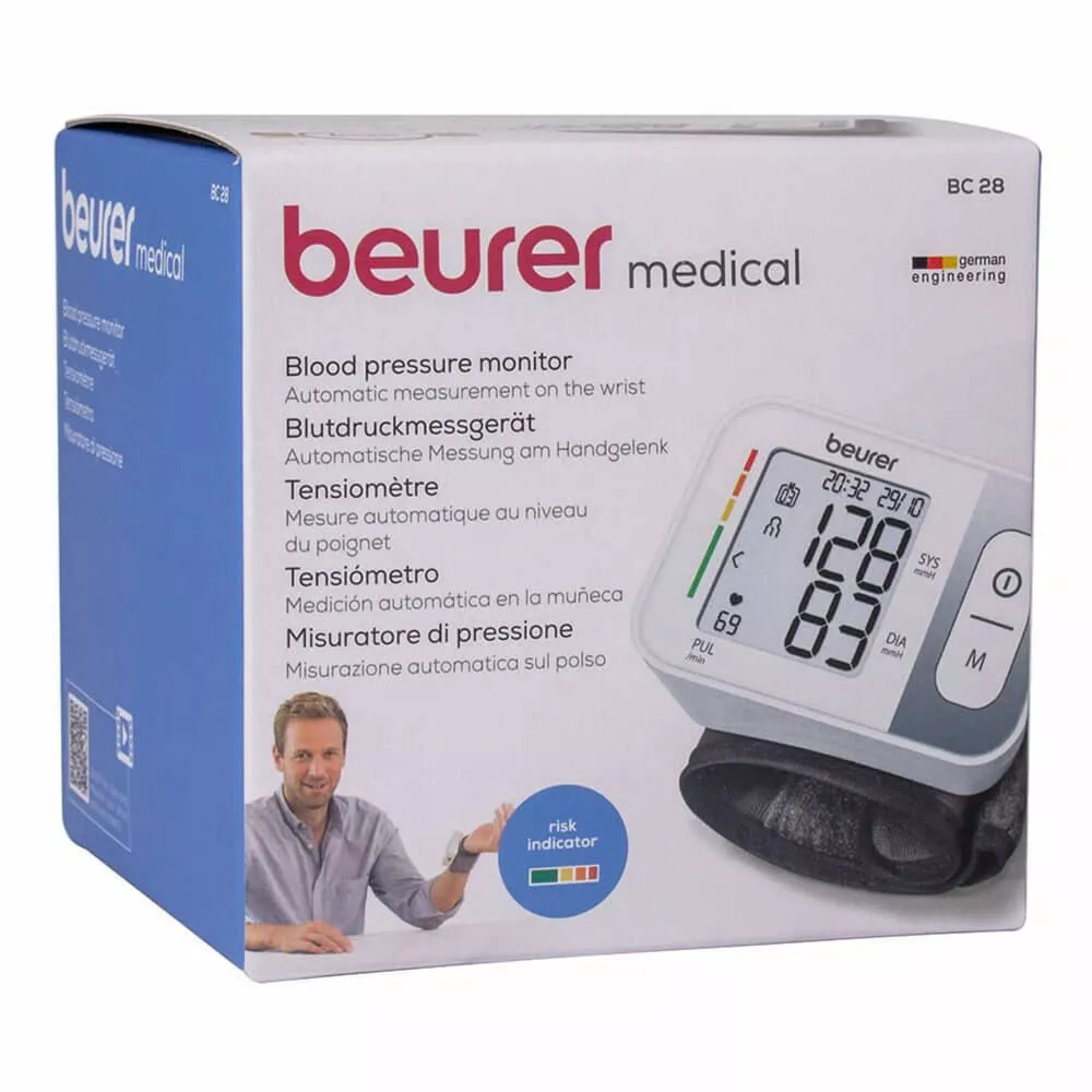 *Тонометр BEURER BR-BC 28 автоматический на запястье