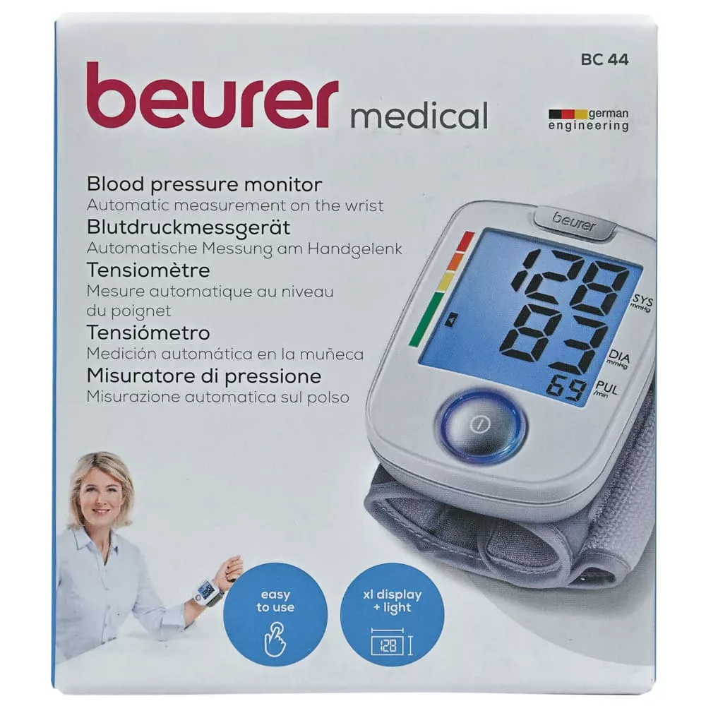 *Тонометр BEURER BR-BC 44 автоматический на запястье