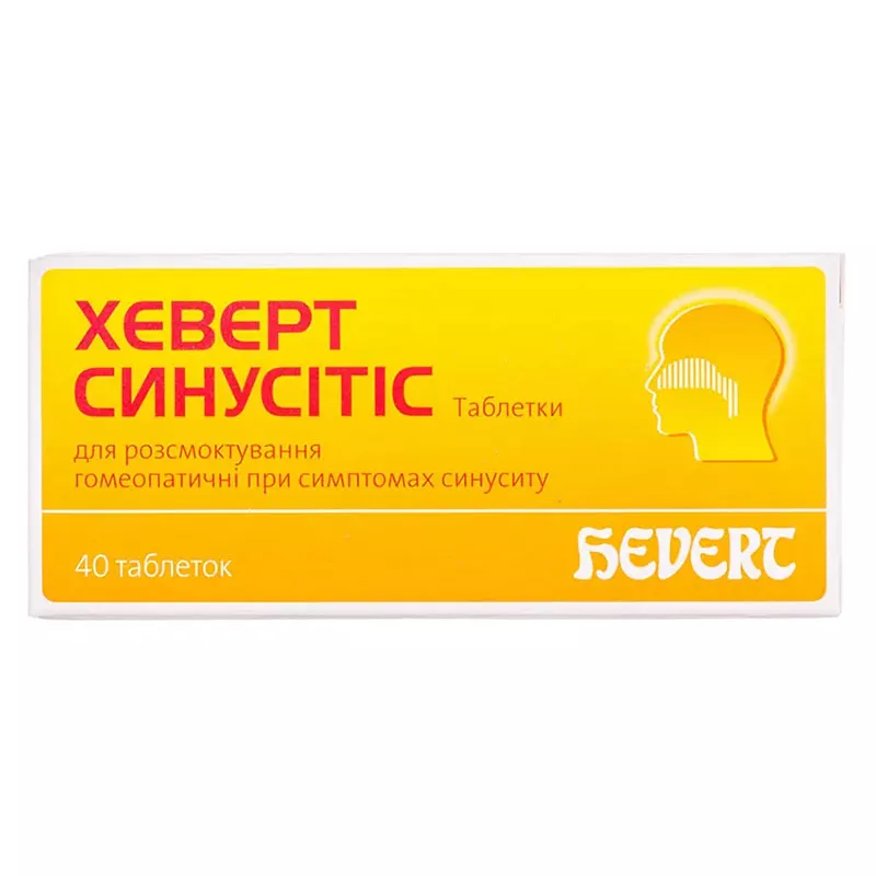 Хеверт синуситис таблетки 40 шт. (10х4)