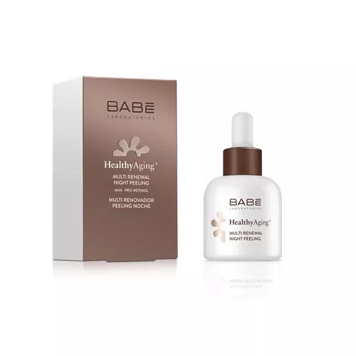*Пилинг BABE HEALTHY AGING ночной обновляющий с AHA кислотами и Ретинолом 30 мл
