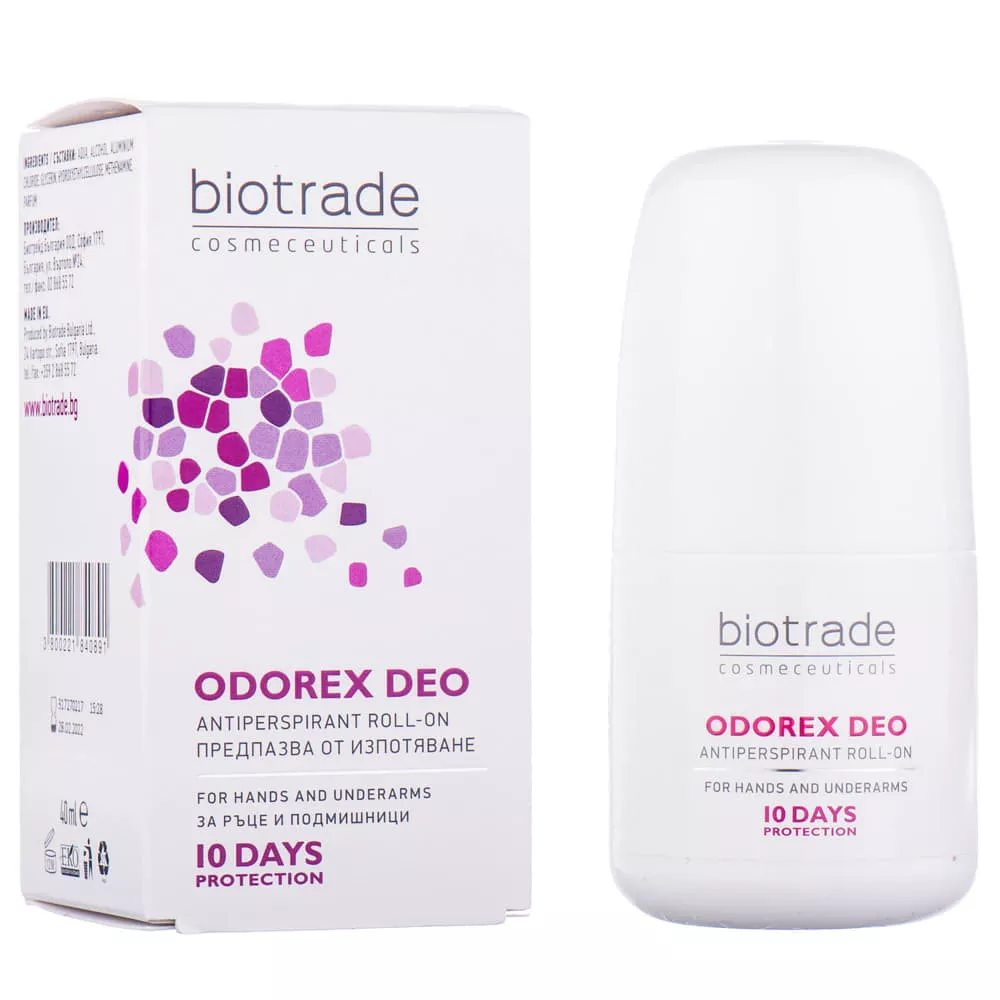 *Антиперспирант Biotrade Odorex Deo шариковый длительного действия 40 мл