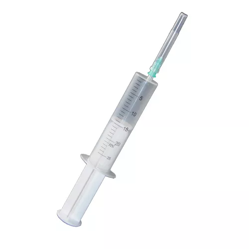 *Шприц 3-х комп. красный с 1-й иглой 21G (0,8х40мм) 10мл №1 SF Medical