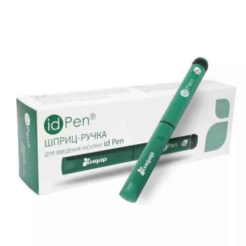 *Шприц-ручка id Pen New для введения доз инсулина от 1 до 60 МЕ