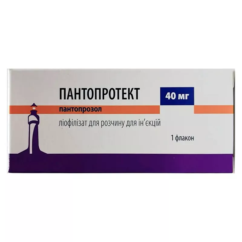 Пантопротект порошок по 40 мг во флаконе 1 шт.