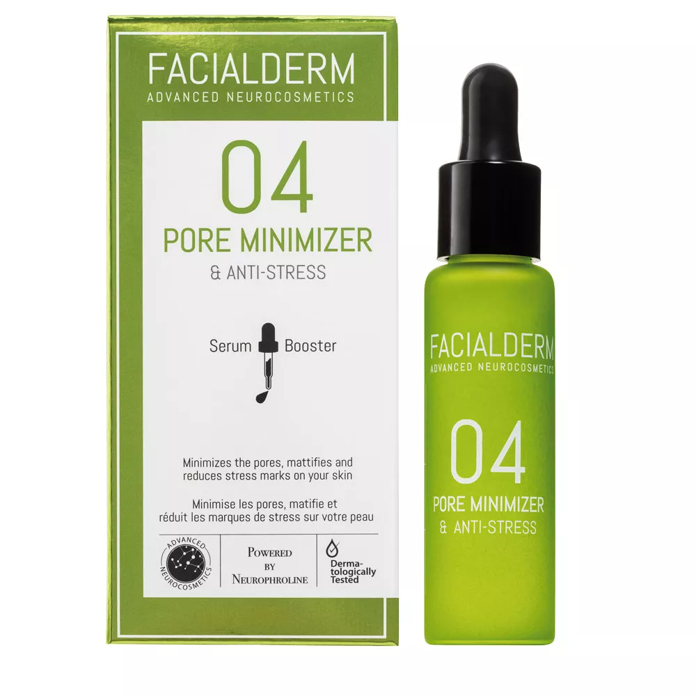*Сыворотка-бустер Facialderm сужение пор и антистресс 30 мл
