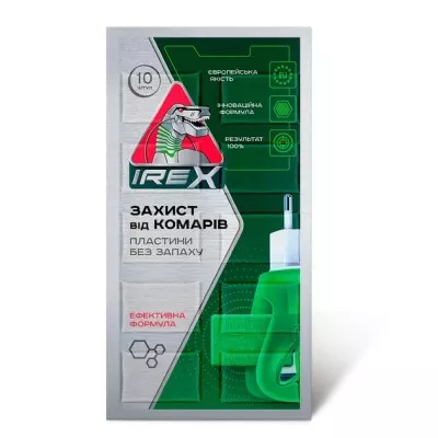 *Пластины IREX от комаров 10 шт (40/240)