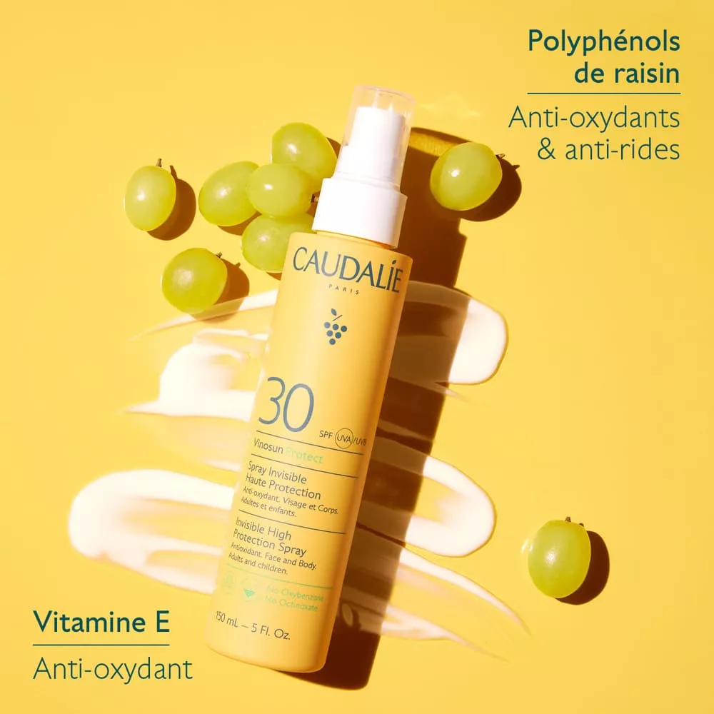 *Спрей Caudalie 377 Vinosun Солнцезащитный SPF 30 150 мл