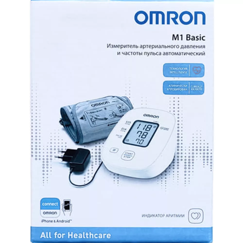 *Тонометр Omron M1 Basic (HEM-7121J-ARU) автоматический