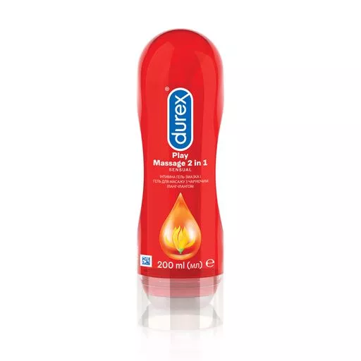 Гель-смазка Durex PlayMassage 2 в 1 Play Sensual 200 мл