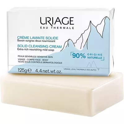 *Крем Uriage твёрдый очищающий 125г