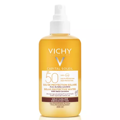*БОМ VICHY Капіталь солей ДВОФАЗ СПРЕЙ БРОНЗ ДЛЯ ЗАСМАГИ SPF50