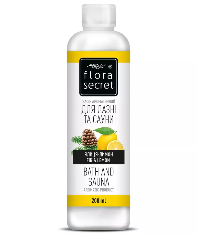 *Средство ароматическое Flora Secret для бани и сауны Пихта-Лимон 250 мл