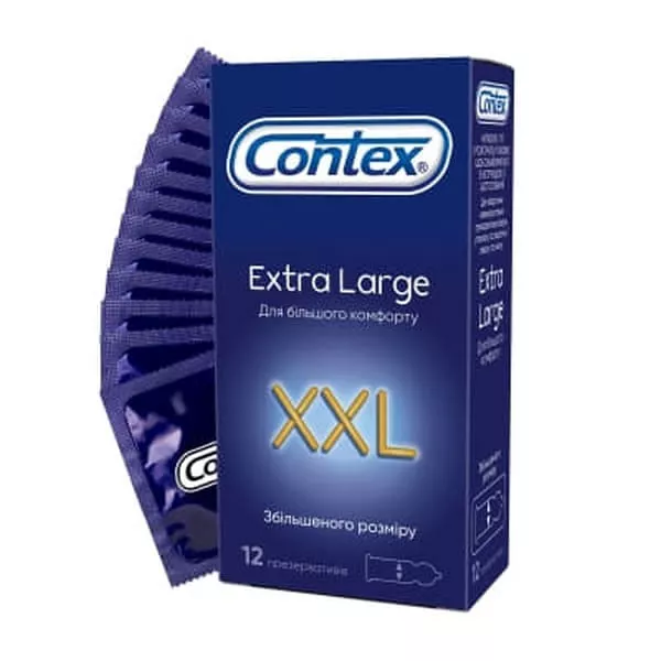 *Презервативы Contex Extra Large увеличенные №12