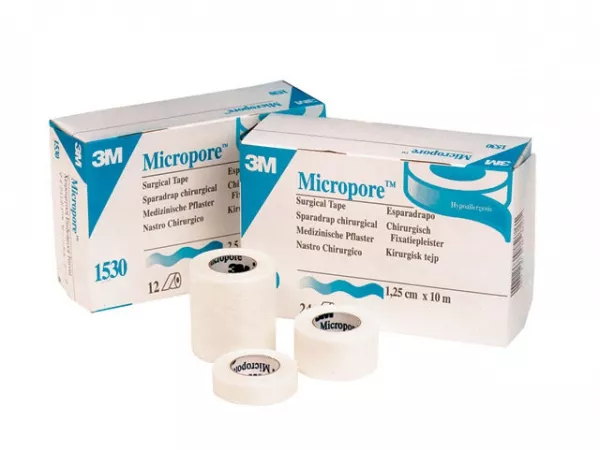 *Пластырь Micropore мед. 2,5 см х 5 м н/ткан. белый