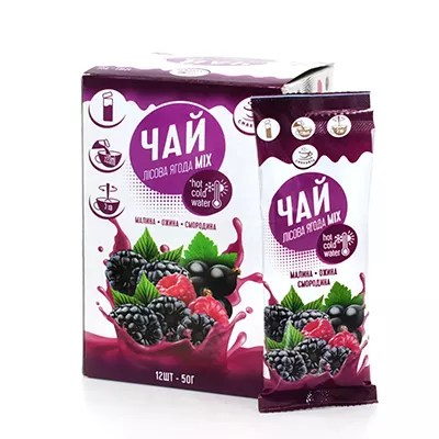 Чай Смакуйте Лесная Ягода Микс 50 г