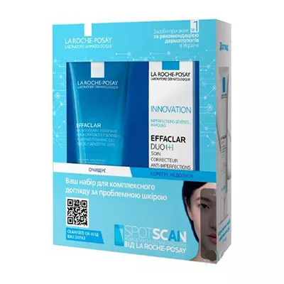 *Набор La Roche-Posay Эфаклар ДУО 2023