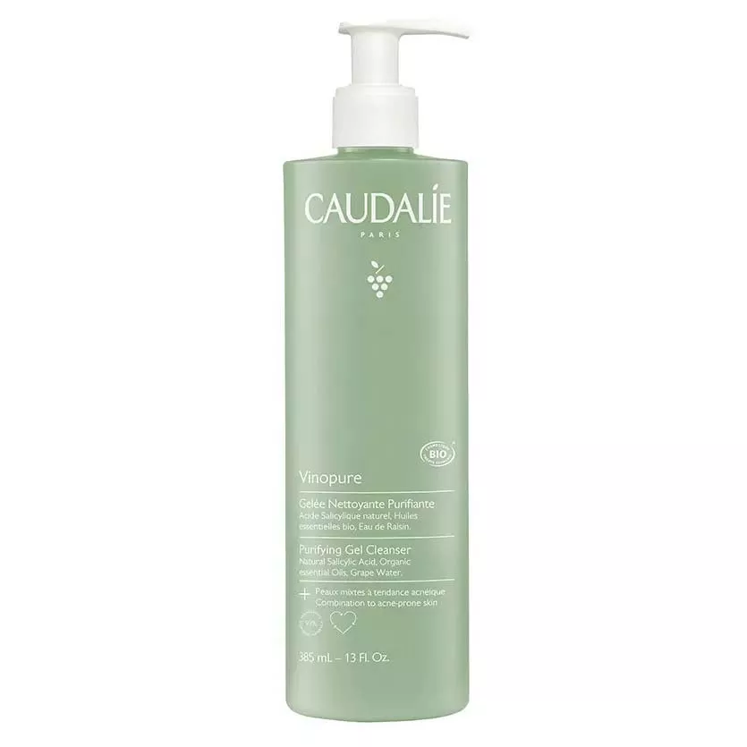 *Желе Caudalie 406 Vinopure для очищения кожи лица 385 мл