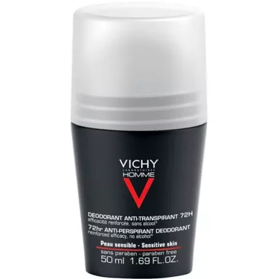 *Дезодорант Vichy Homme шариковый экстра-сильного действия для мужчин 50 мл