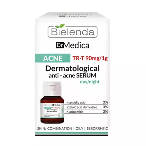 *Сыворотка Bielenda Dr. Medica Анти-акне день/ночь 30 мл