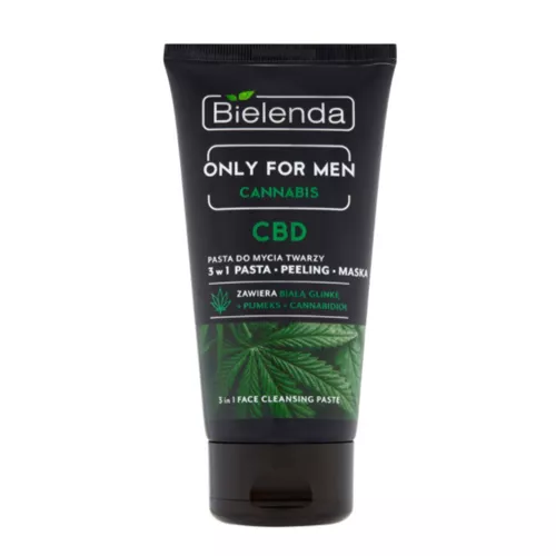 *Гель Bielenda Only for men 3 в 1 умывание лица/скраб/маска 150 г