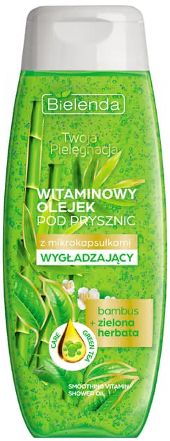*Масло Bielenda Personal Care для душа Разглаживающее Бамбук + Зеленый чай 440 г
