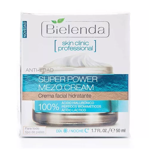 *Крем Bielenda Skin Clinic Professional для лица увлажн. с Гиал. кислотой день/ночь 50 мл