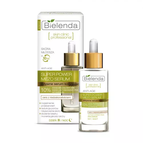 *Сыворотка Bielenda Skin Clinic Professional для лица Миндальная и Лактобионовая кислота 30 мл