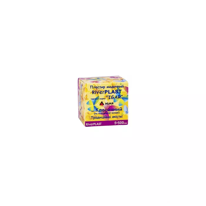 *Пластырь Igar Классический ткан. 5 x 500 см №1